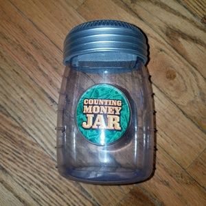 Counting Money Jar
